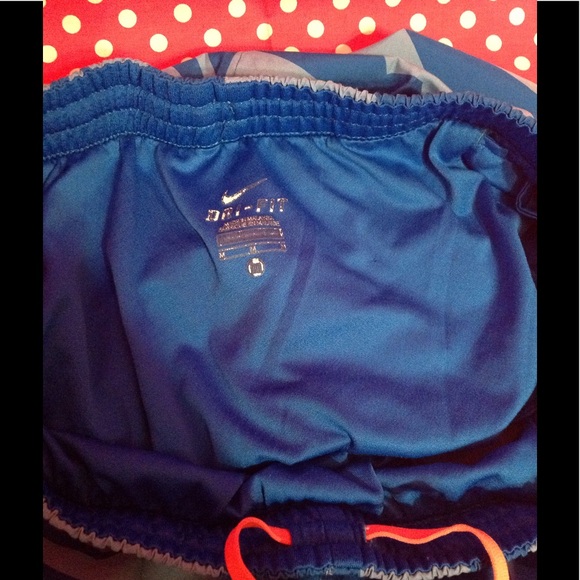 Nike Dri Fit Shorts Blue Womens Medium! - Picture 4 of 4